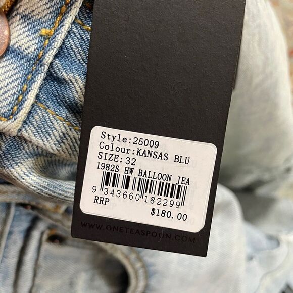 One-Teaspoon 32 Baloon Jeans - Picture 6 of 13